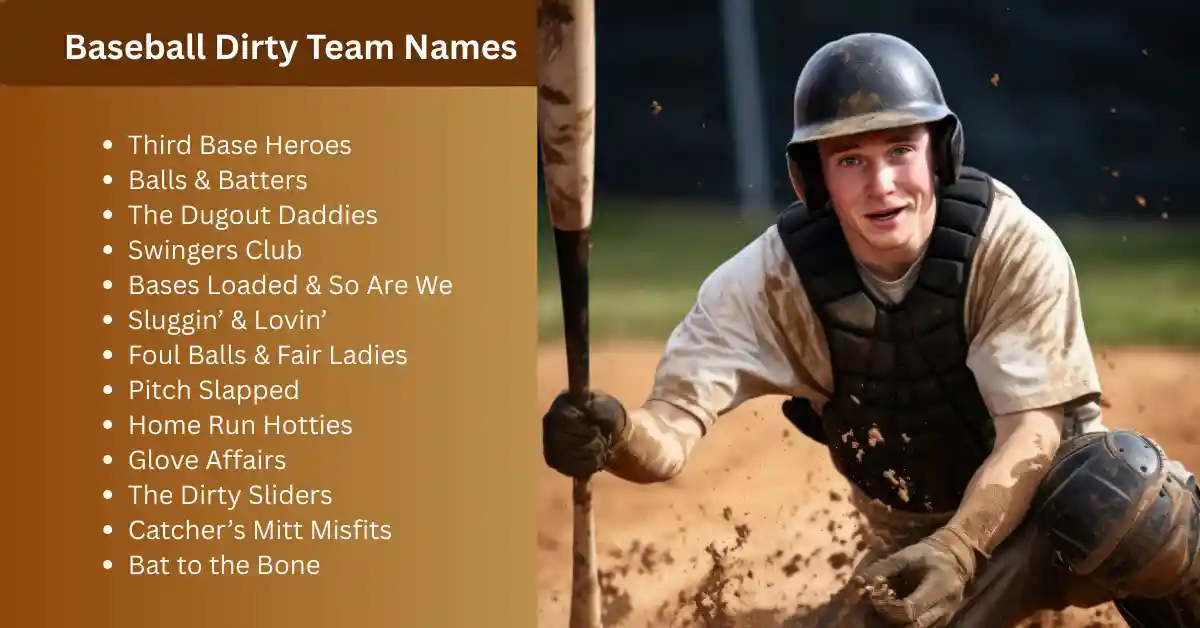 baseball dirty team names