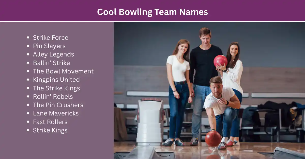 cool bowling team names