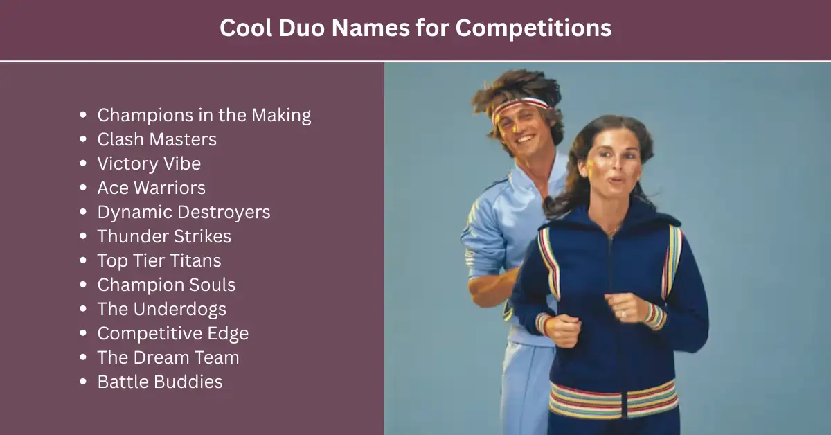 cool duo team names for competitions