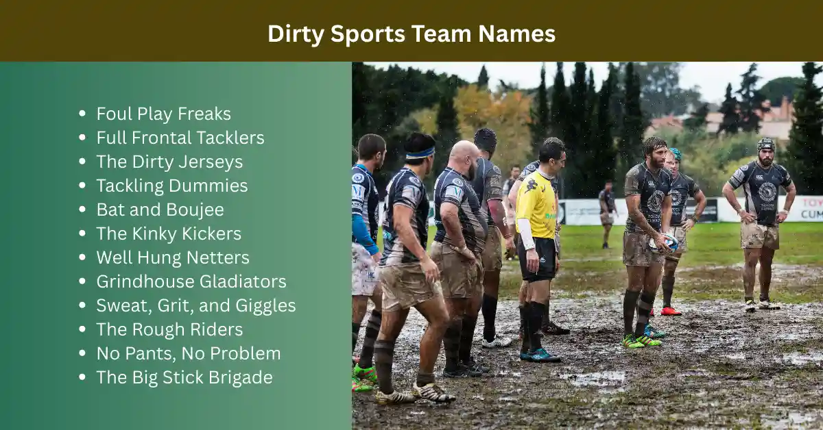 dirty sports team names