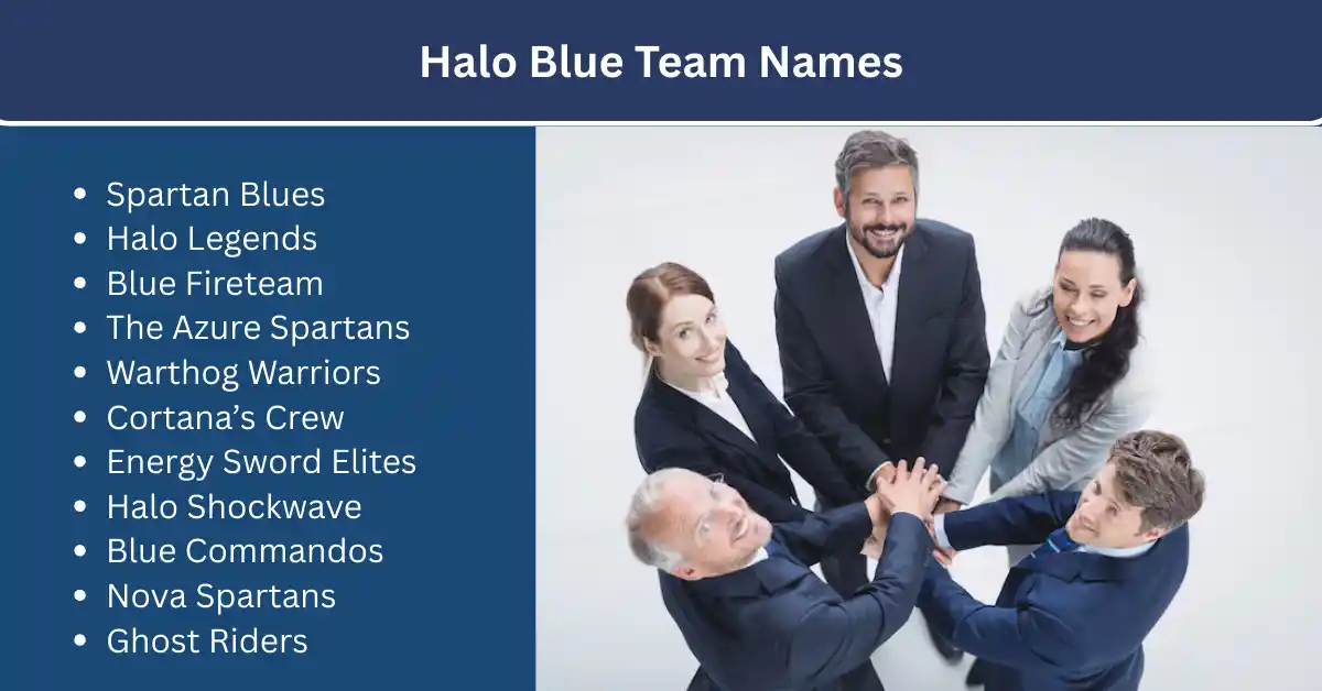 halo blue team names