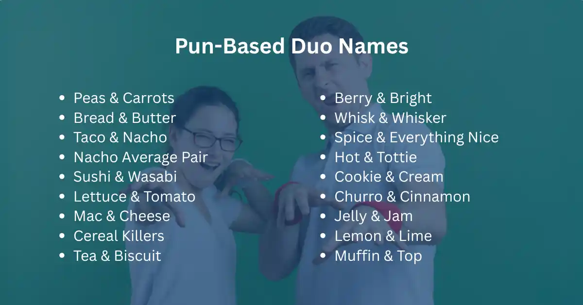 pun-based duo team names
