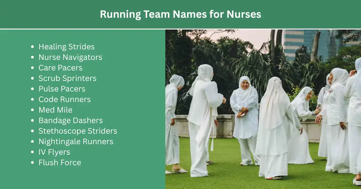 running team names for nurses