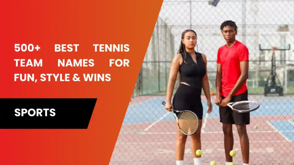 tennis team names