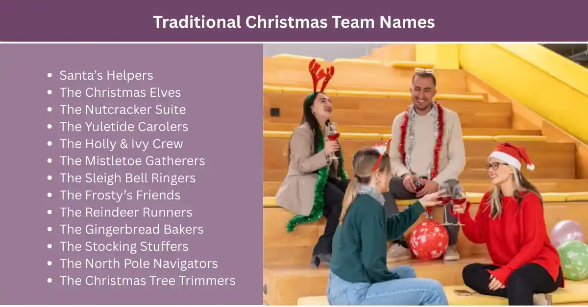 traditional christmas team names