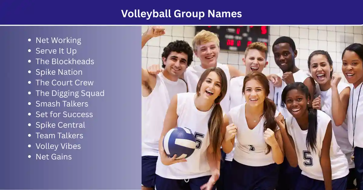 volleyball group names