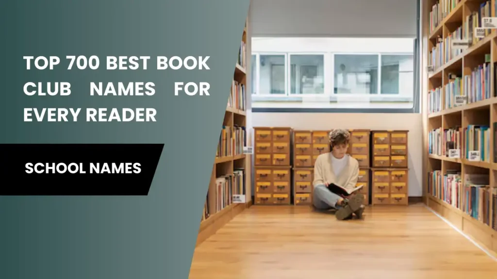 book club names