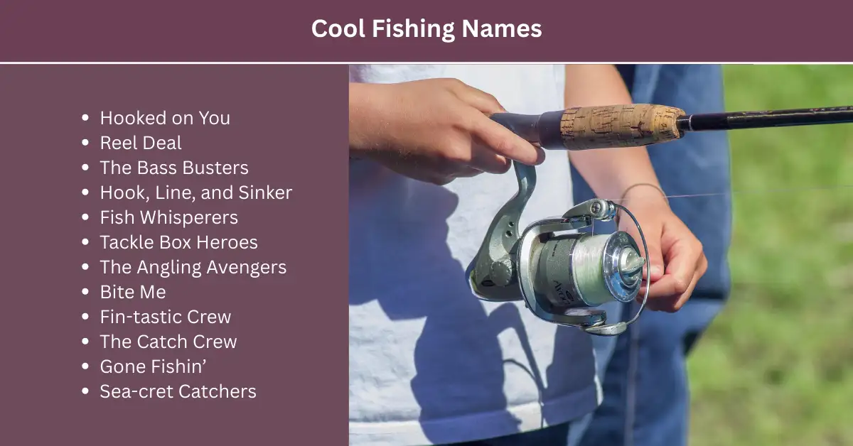 cool fishing names