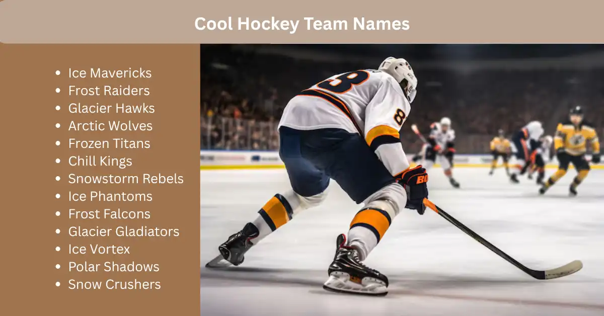 cool hockey team names