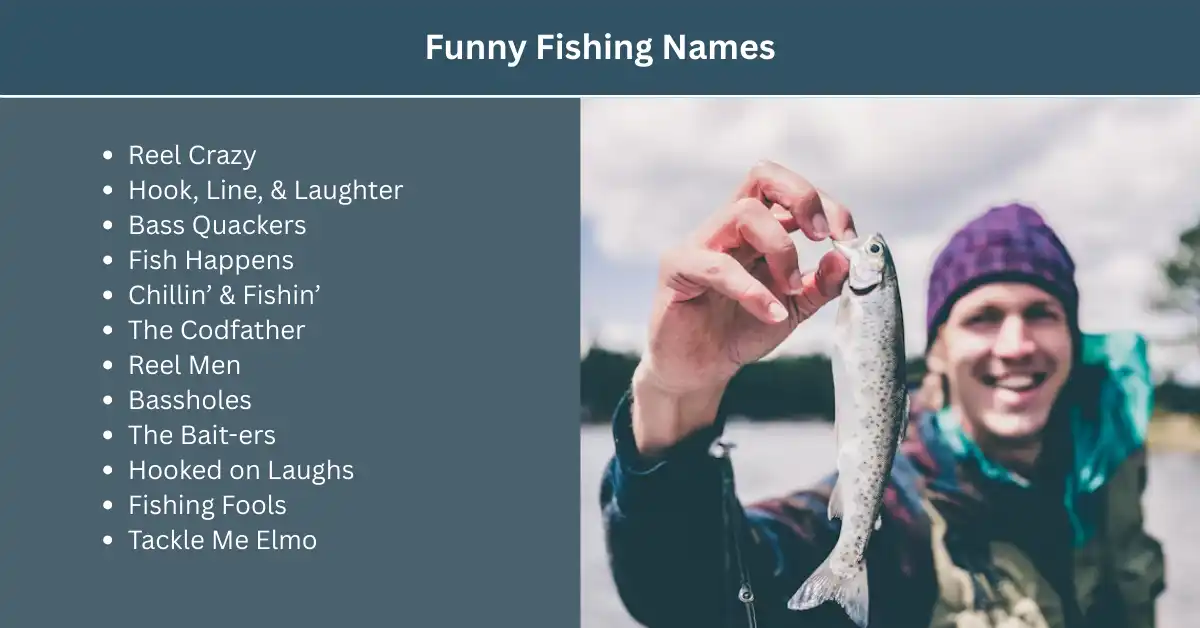 funny fishing team names