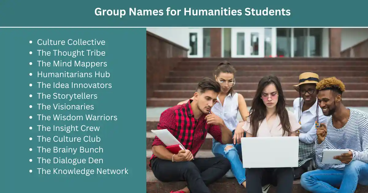 group names for humanities