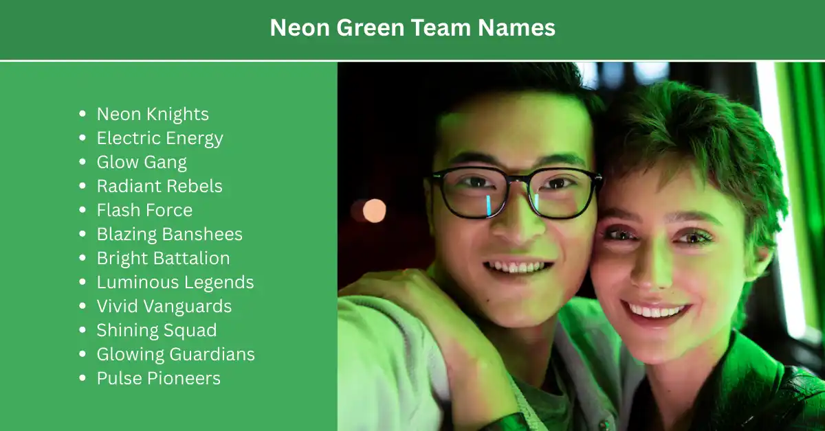 neon green team names