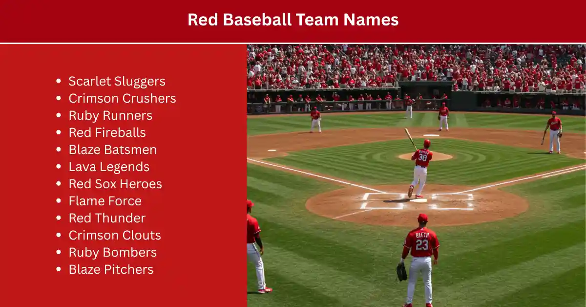 red baseball team names