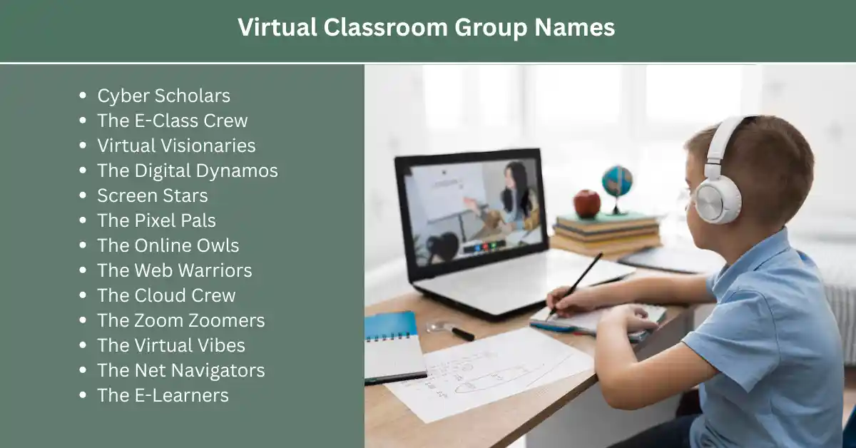 virtual classroom group names