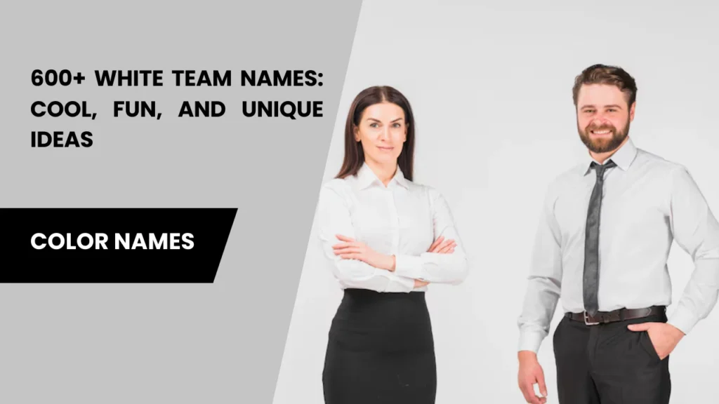 white team names