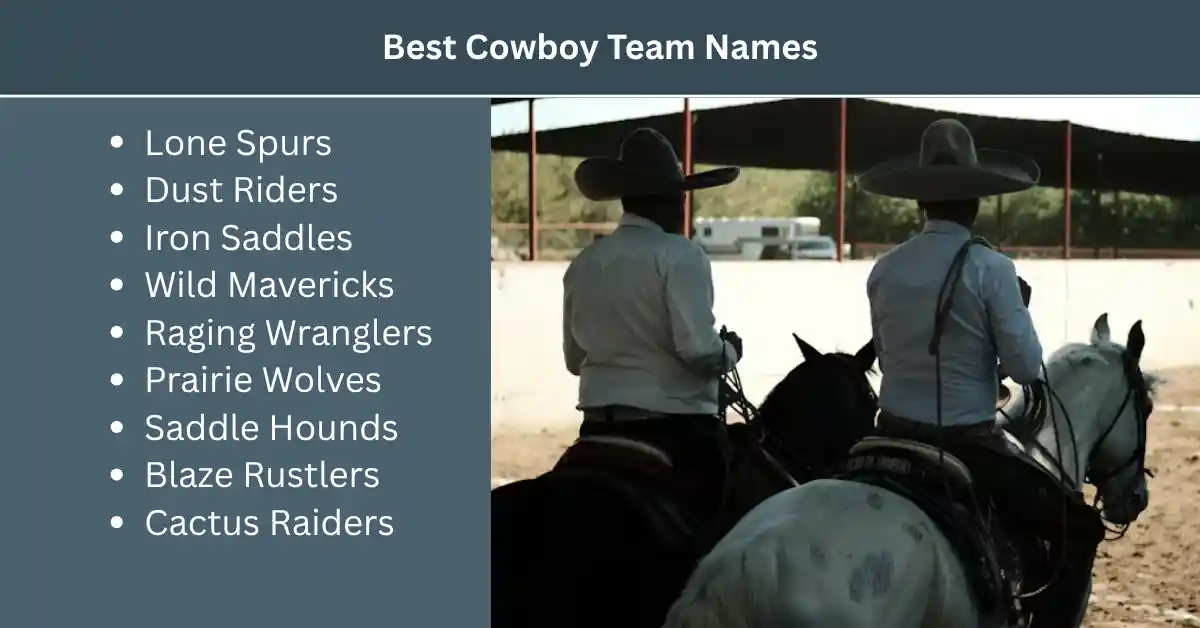 best cowboy team names