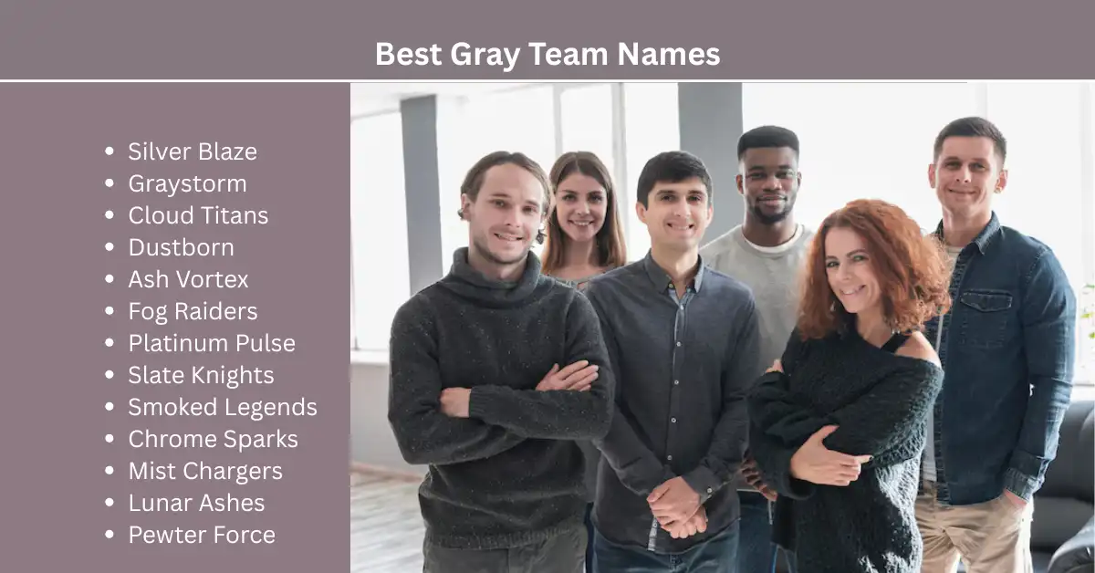 best gray team names