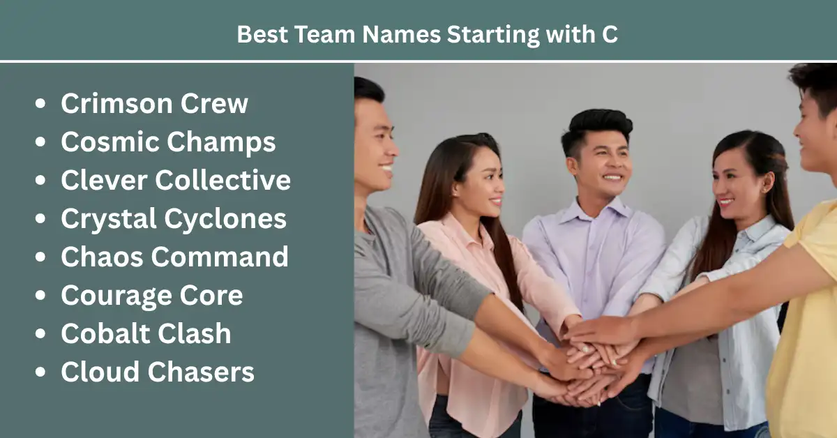 best team names starting with c 