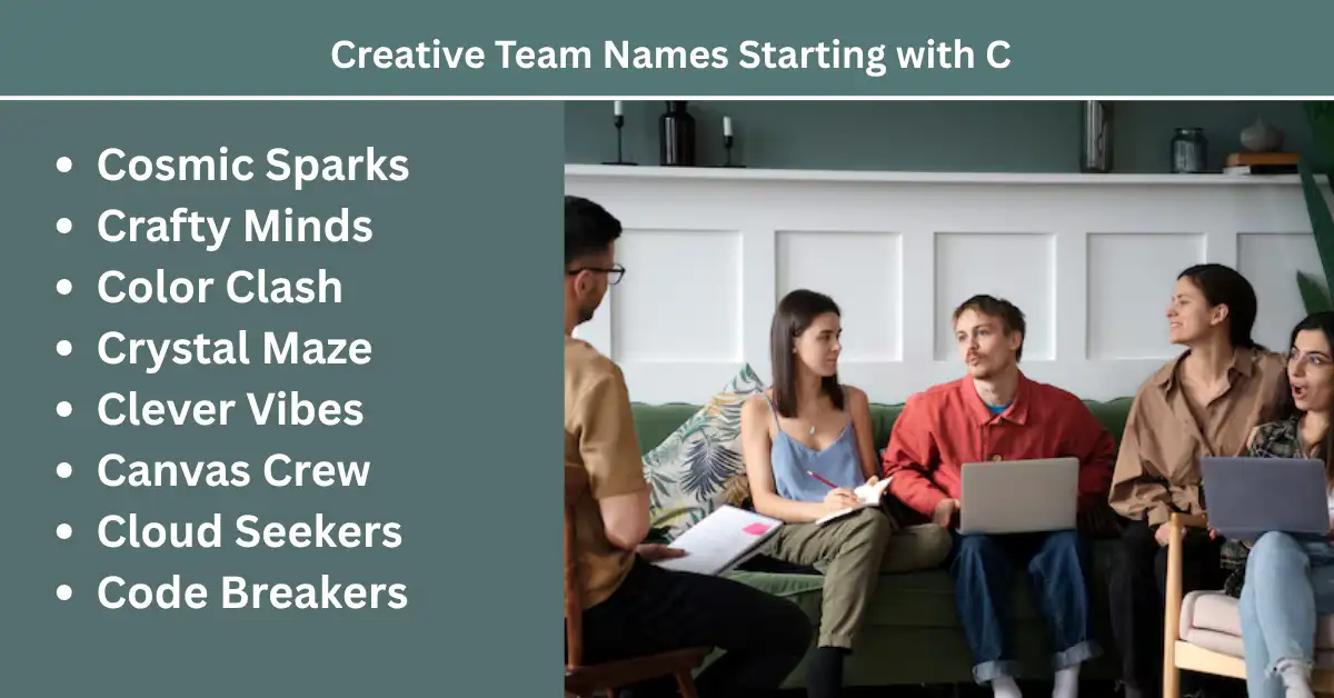creative team names starting with c 