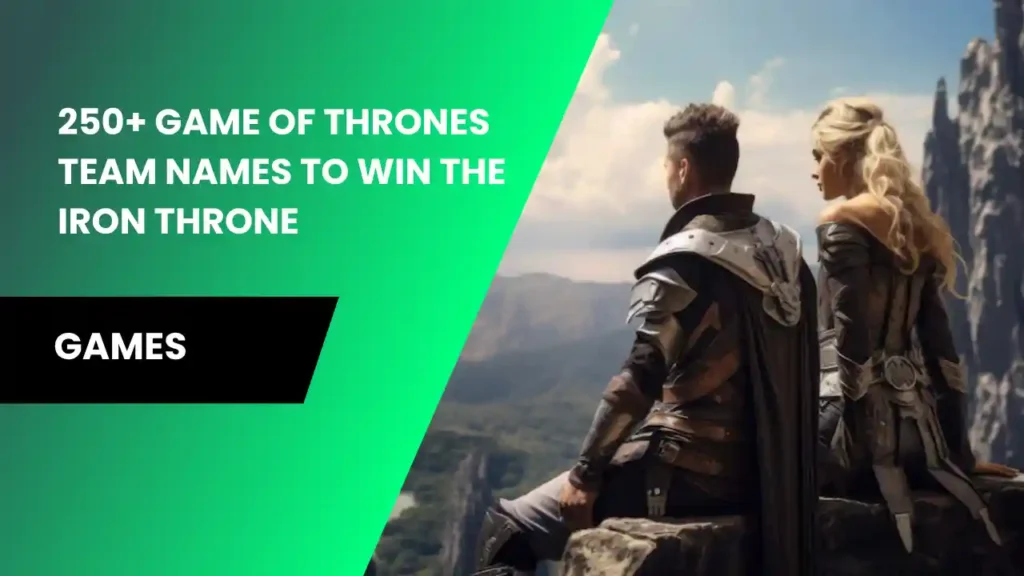 games of thrones team names
