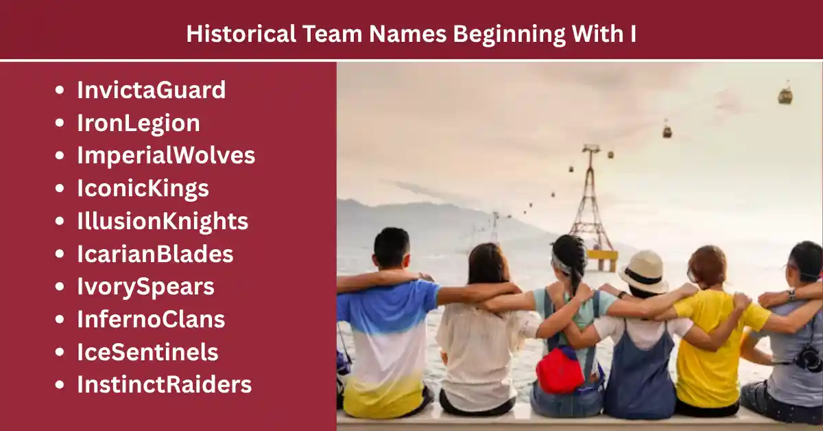 historical team names starting with I