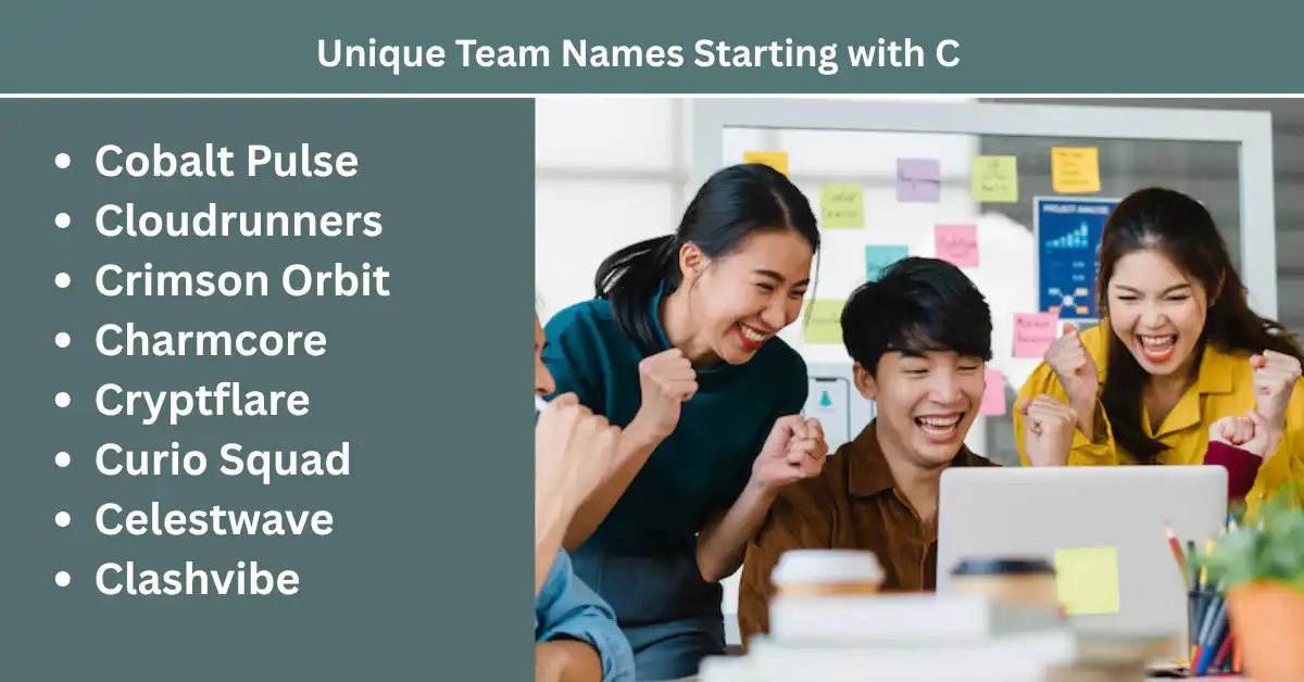 unique team names starting with c 