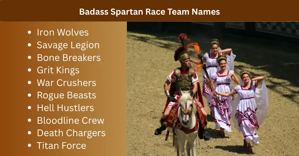 badass spartan race team names