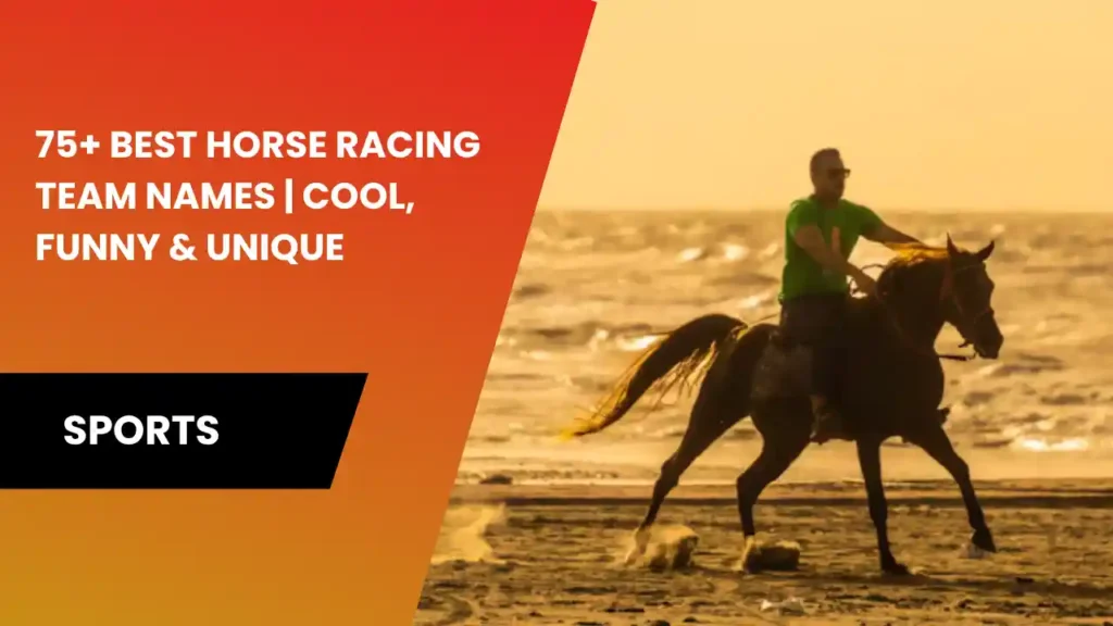 horse racing team names