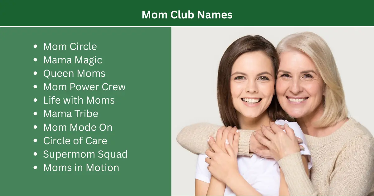 mom club names