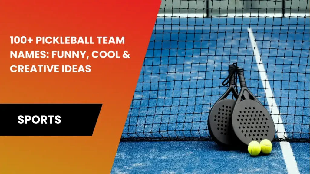 pickleball team names