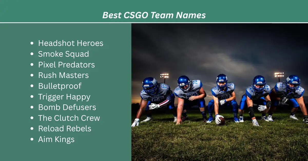 best csgo team names