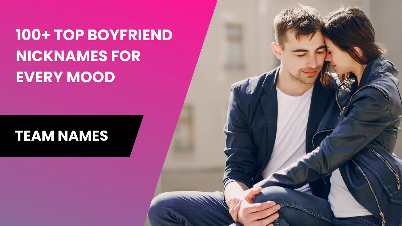 boyfriend nicknames