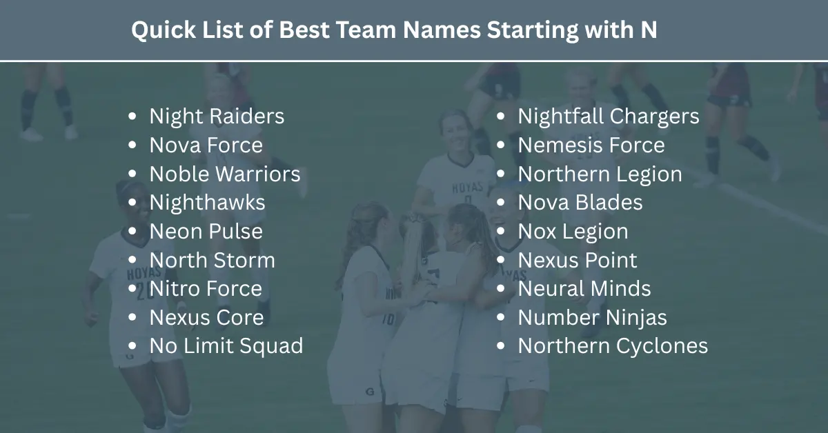 best-team-names-starting-with-n