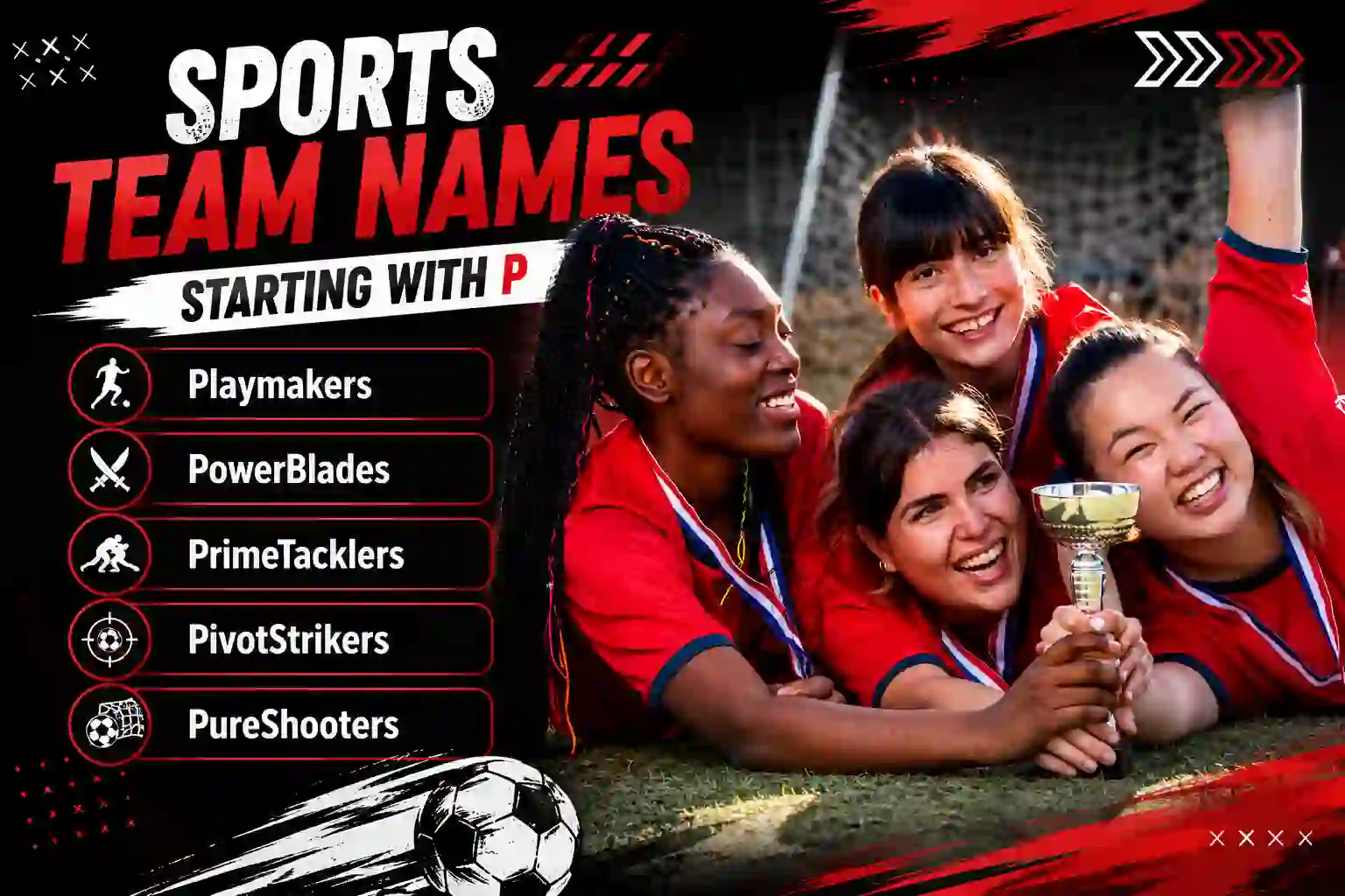 sports team names starting with p