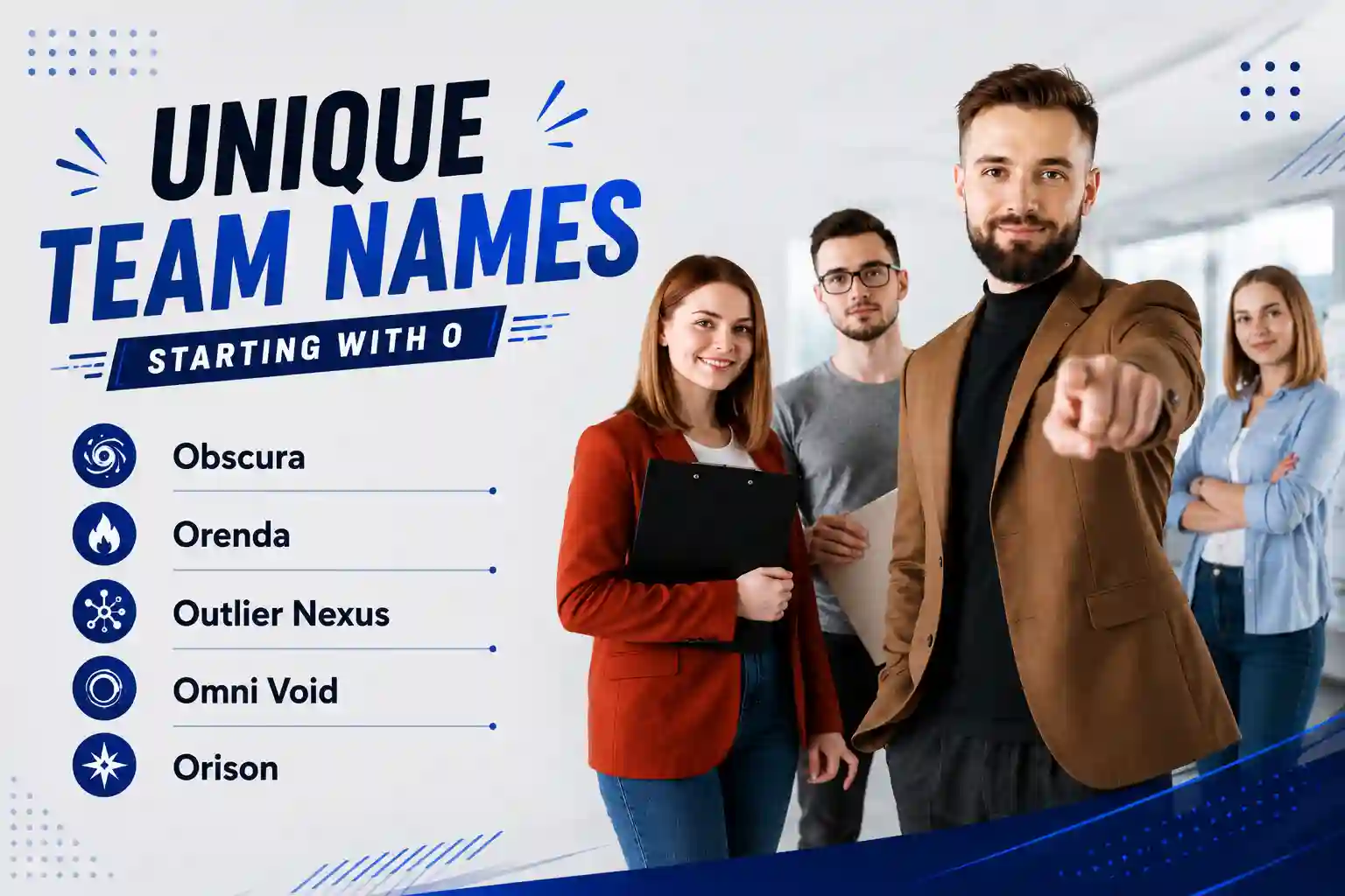 unique team names starting with o