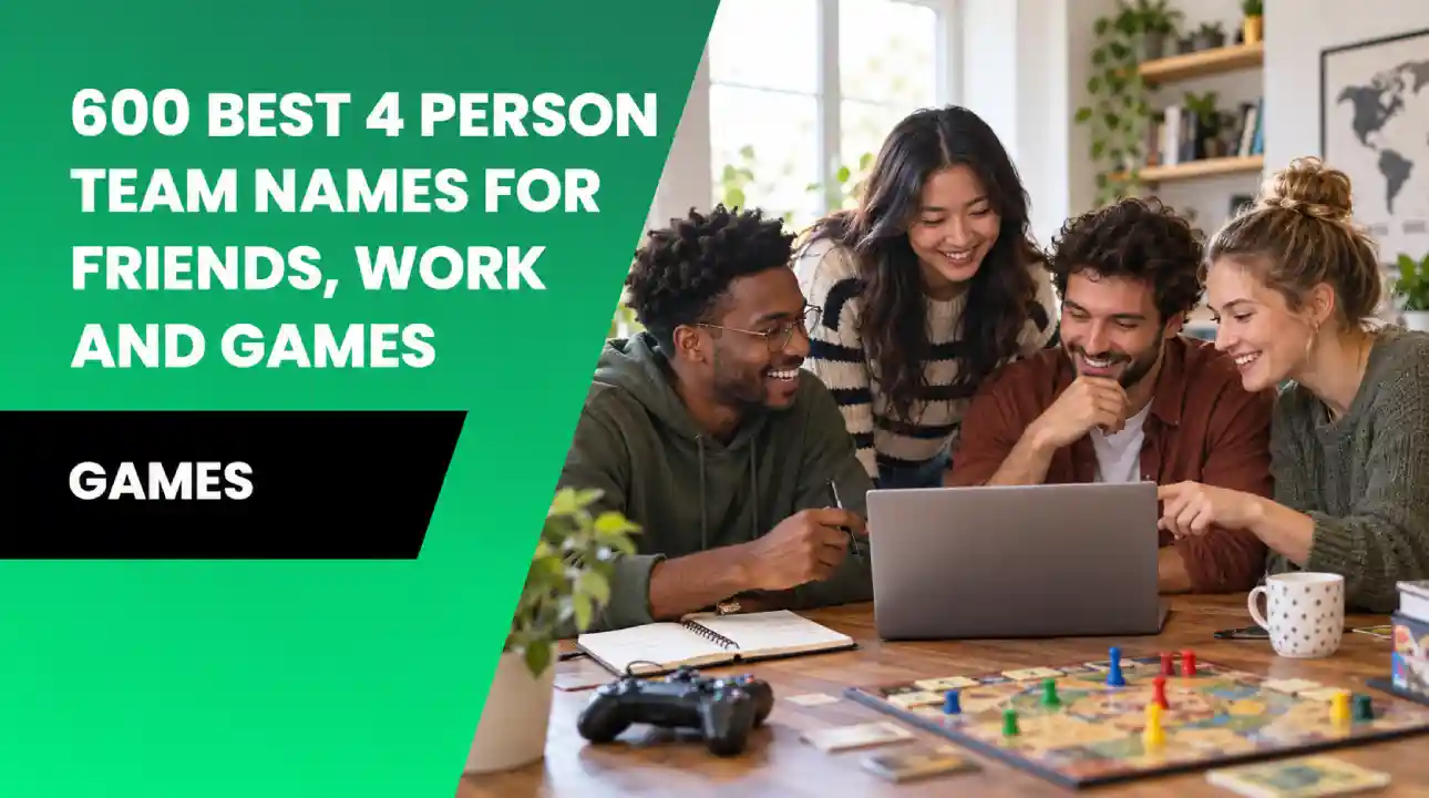 4 person team names