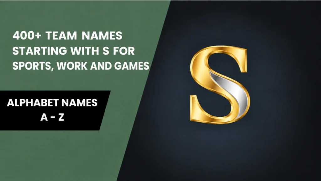 team names start with s