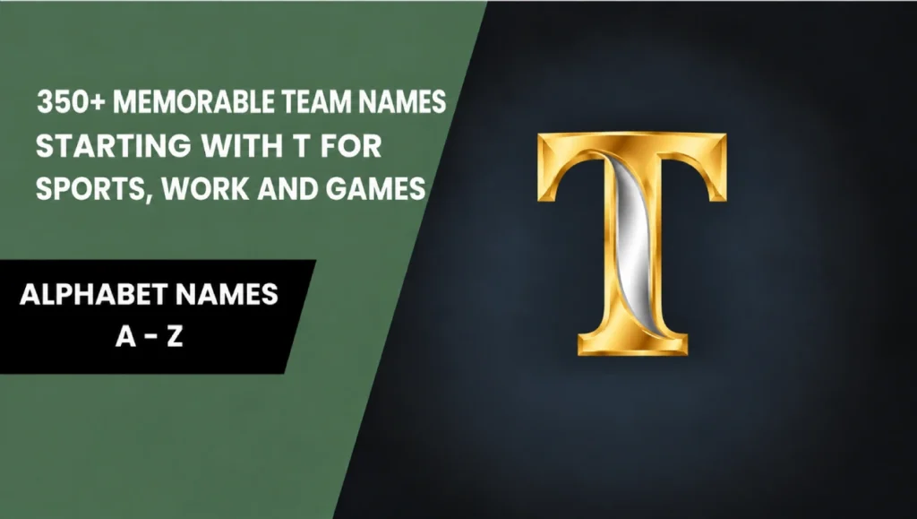 team names starting with t